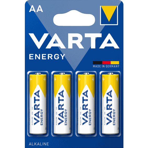 [04106229414] Pilas AA alcalinas 1,5 4uds Varta Energy