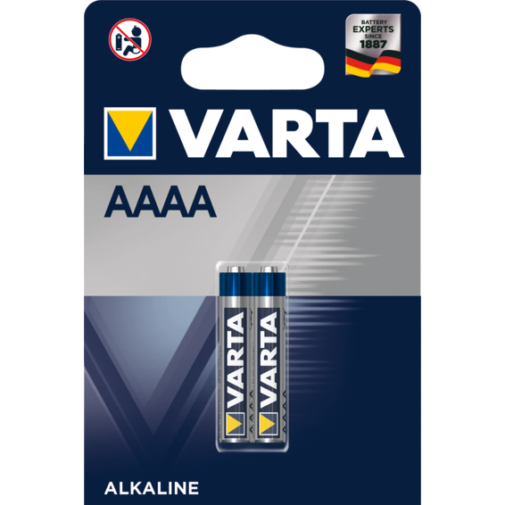 [4061101402] Pilas AAAA LR06 MN1500 alcalinas 1.5 2uds Varta