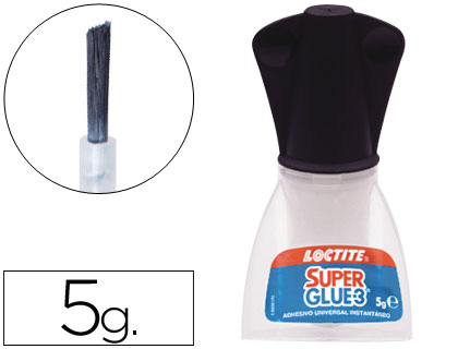 [2640969] Super Glue-3 pincel 5gr Loctite