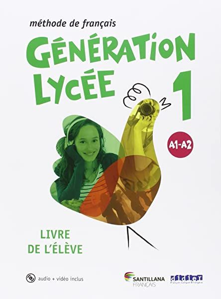 [9788490491898] Generation Lycee A1/A2 1º Bachillerato Eleve + CD + DVD