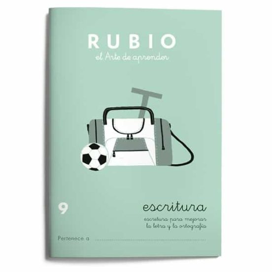 [9788485109326] Escritura rubio, n. 9