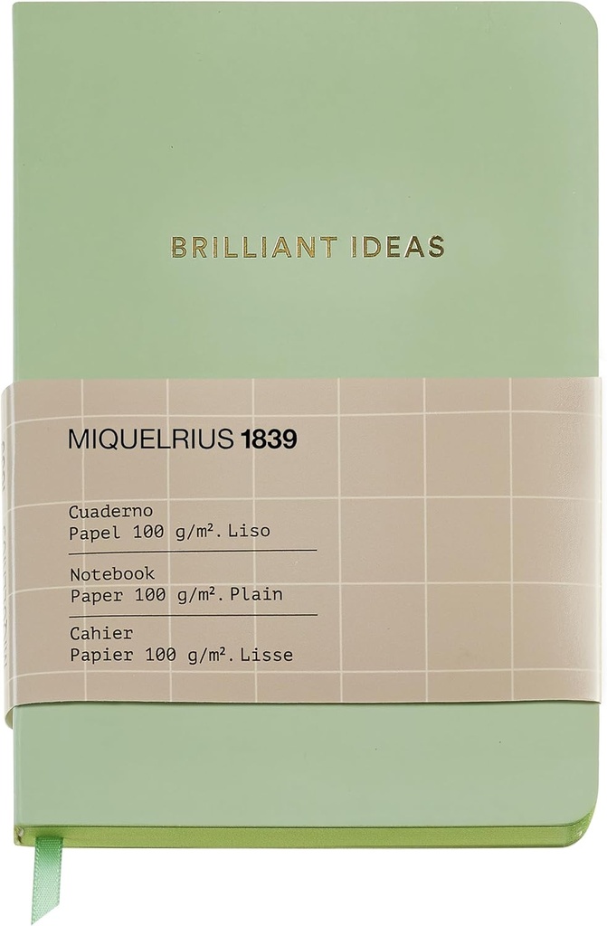 [MR8217] Cuaderno lisa A6 100g 64h verde Miquelrius