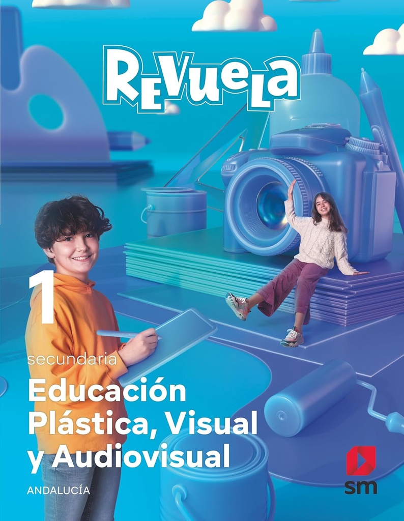 [9788413928739] Educación Plástica, Visual y Audiovisual 1 Secundaria. Revuela. Andalucía