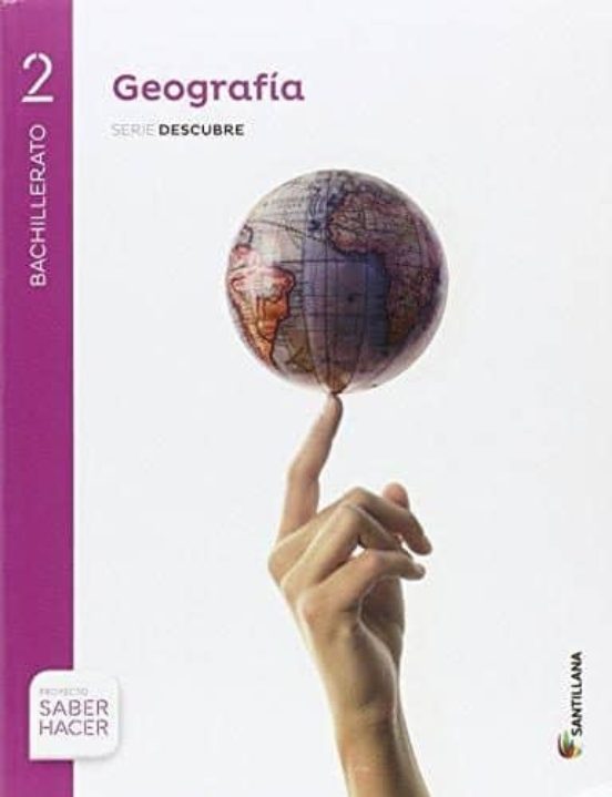 [9788414101889] Geografia 2º bachillerato + eva proyecto saber hacer cast ed 2016