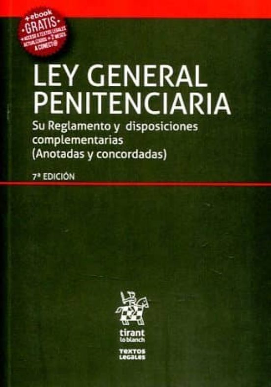 [9788491431121] Ley general penitenciaria 7ª ed