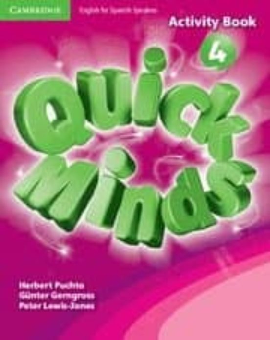 [9788483235447] Quick minds level 4 activity book with dvd-rom spanish edition