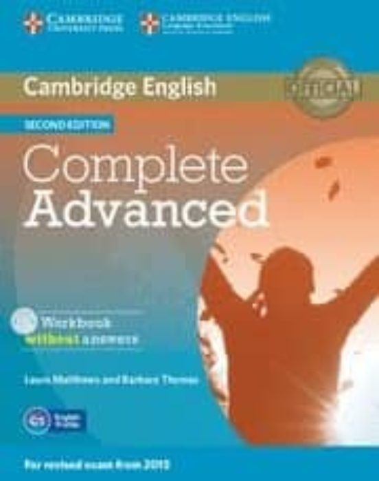 [9781107631489] Complete advanced workbook without answers with audio cd 2nd edition