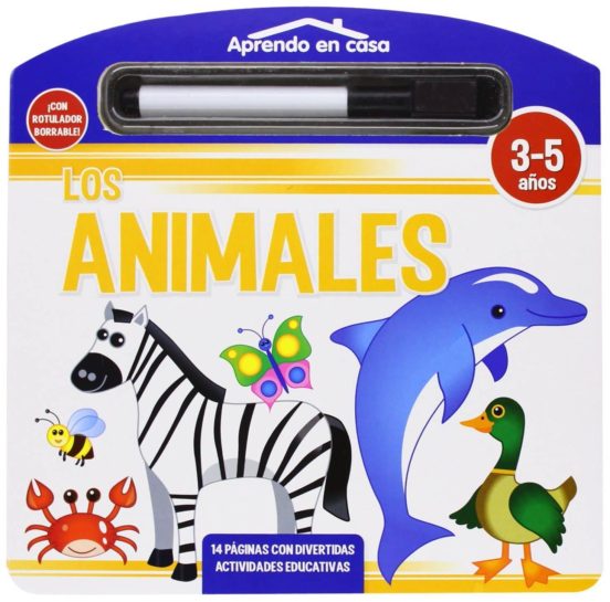 [9788499394770] Los animales (libro pizarra)