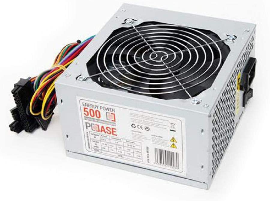 [PCA-EP500] Fuente de alimentacion 500W PC Casee Plata