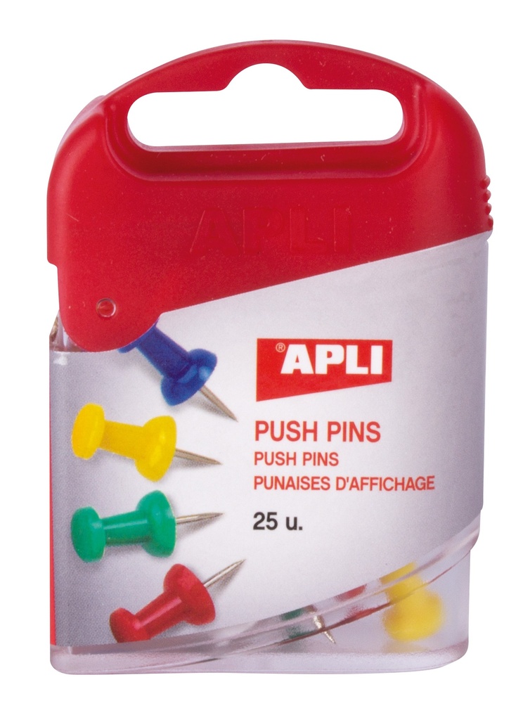 [12349] AGUJAS PUSH PINS SURTIDO AUTOSE.25U.