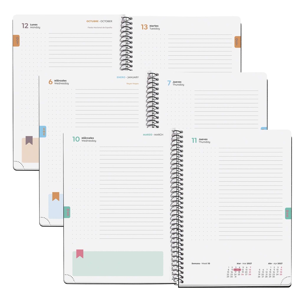 Agenda Escolar PLUS D/P SUMMERY 26_27 Miquelrius