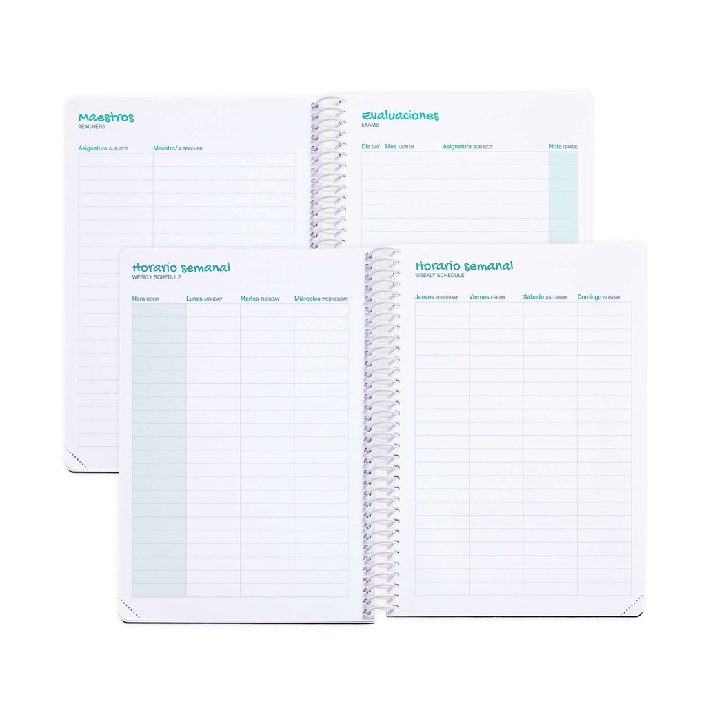 Agenda Escolar Plus Semana Vista Cats 2026-27 Miquelrius