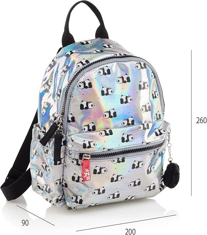 Mochila escolar mini 5L para niños y niñas, Ligera, Con compartimentos prácticos, Gran opción para la guardería e infantil,  Back2Fun Miquelrius