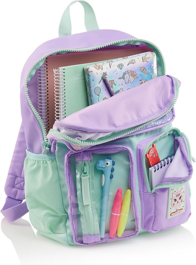 Mochila Bolsillo 3 Compartimentos Turquesa Back2Fun Miquelrius