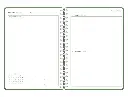 Agenda escolar 26-27 espiral essentials día página A5+ bilingue 80g FSC verde Antartik