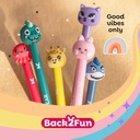 Lápices HB Ocean Friends Back2Fun 3uds Miquelrius