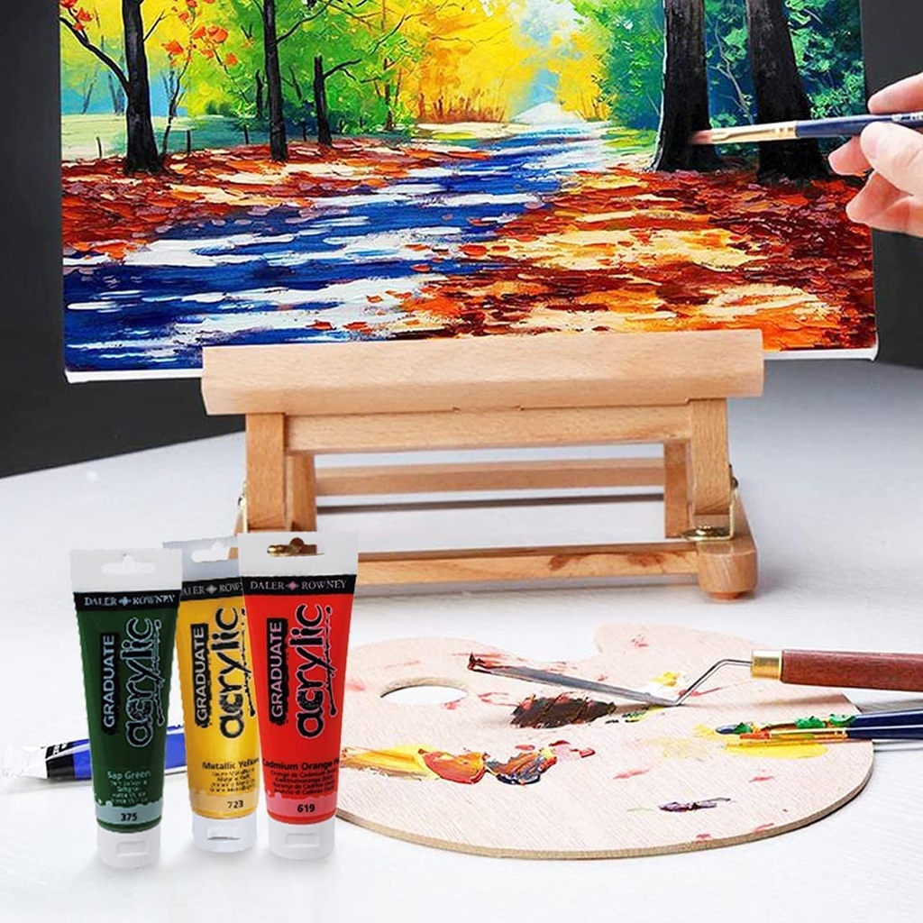 Graduate pintura acrílica 120ml azul cobalto 110 Daler Rowney