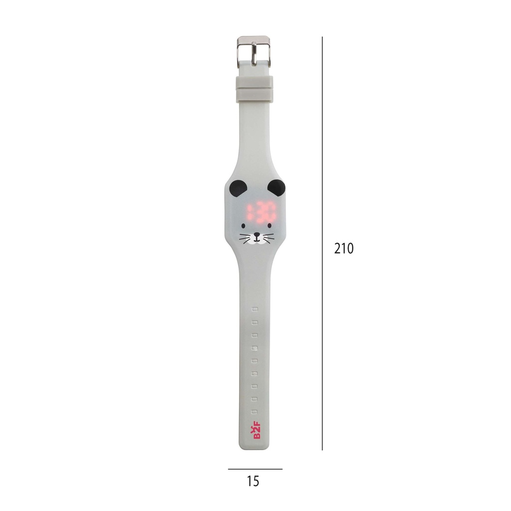 Reloj Digital cuadrado Back2Fun