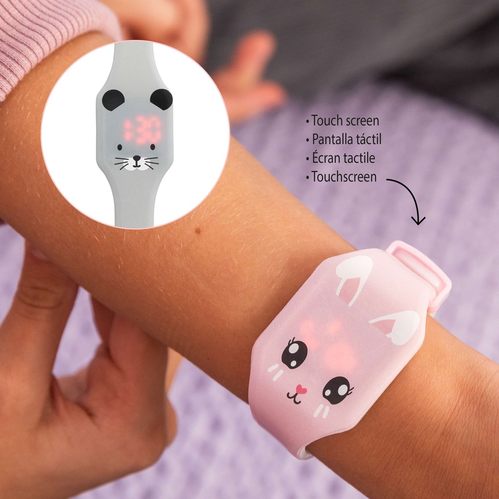 Reloj Digital cuadrado Back2Fun