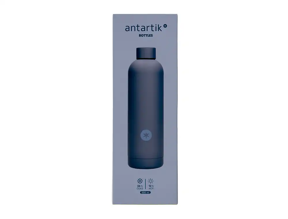 Botella portaliquidos 500ml isotermica acero inoxidable libre bpa Antartik