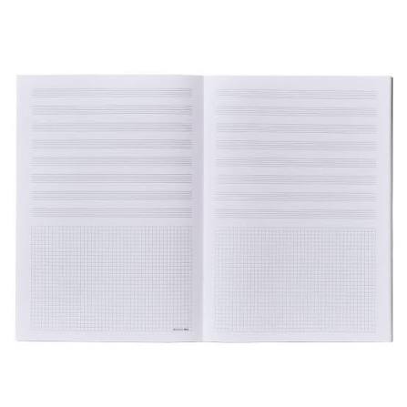 CUADERNO ESPIRAL MUSICA DUO8 PAUTA ESTRECHA2