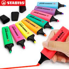 Marcador fluorescente Boss Stabilo