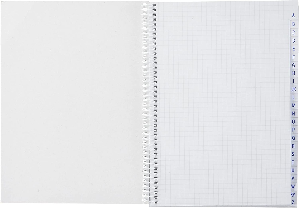 Cuaderno espiral Indice 5X5 A5 70g 100h Cromatic MR