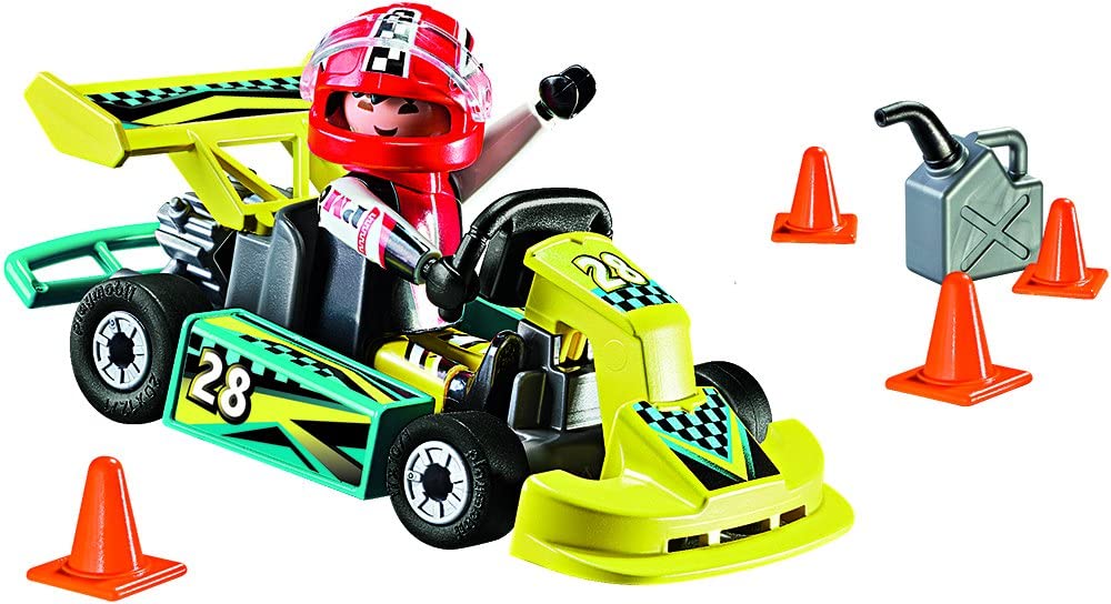 Playmobil maletin go kart