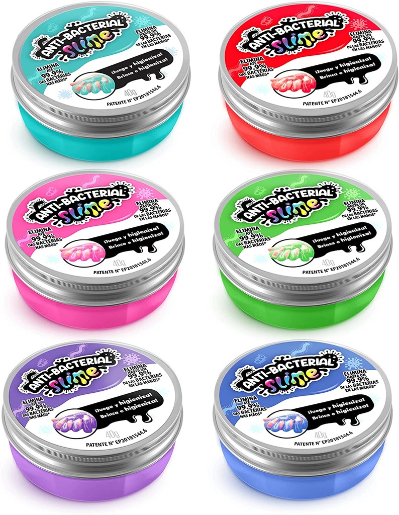 Slime Antibacterias (Color Surtido)