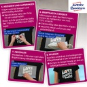 Papel transfer camisetas algodon colores oscuros A4 ink-jet 4h Avery
