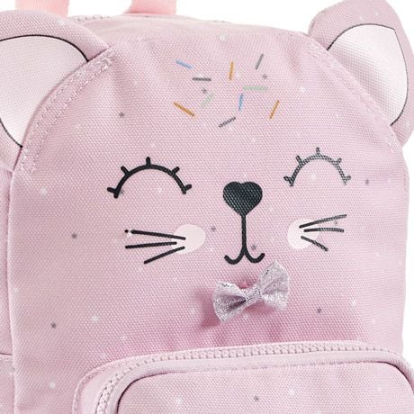 Mochila guarderia infantil con bolsillo wild puppies gato MR_23