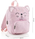 Mochila guarderia infantil con bolsillo wild puppies gato MR_23