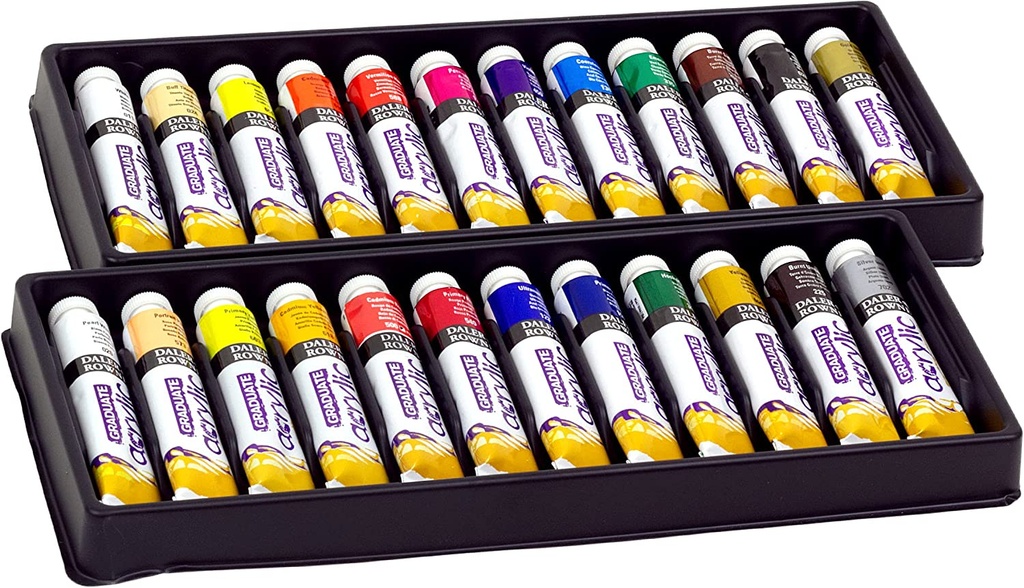 Pintura acrilica 24uds 22ml Daler Rowney Graduate