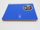 Cuaderno espiral 5X5 A5 70g 200h 8B 2T T/P MR