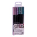 Rotuladores lettering vintage doble punta fina y pincel 12uds