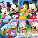 Mickey Mouse Maleta con Puzzles Progresivos Educa +3