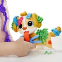 Veterinario set con cachorro de juguete, transportín, 10 herramientas, 5 colores Play-Doh +3
