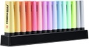 Marcador fluorescente Boss Stabilo 15uds pastel surtidas