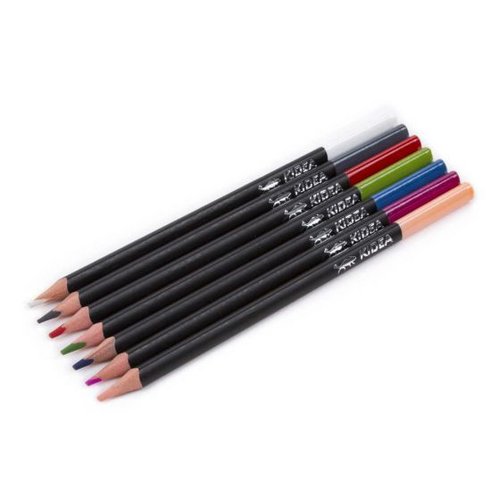 Lapices colores 36 caja metálica Kidea