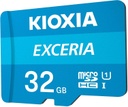 Micro SD  32gb Exceria UHS-I C10 con adaptador Kioxia