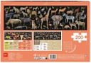 Puzzle 200 Piezas de los Animales de la Sabana en Riesgo de extincción, Multicolor +5a Apli