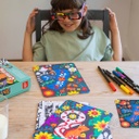 Juego para colorear con efecto 3D Apli