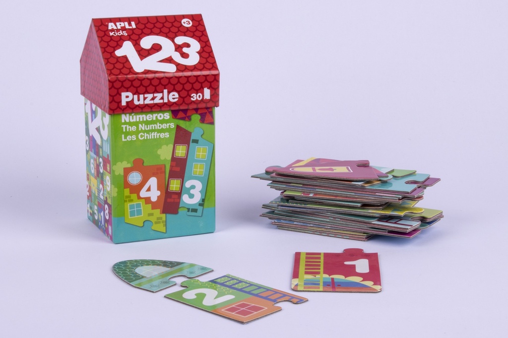 Puzzle casita 123 30 piezas Apli