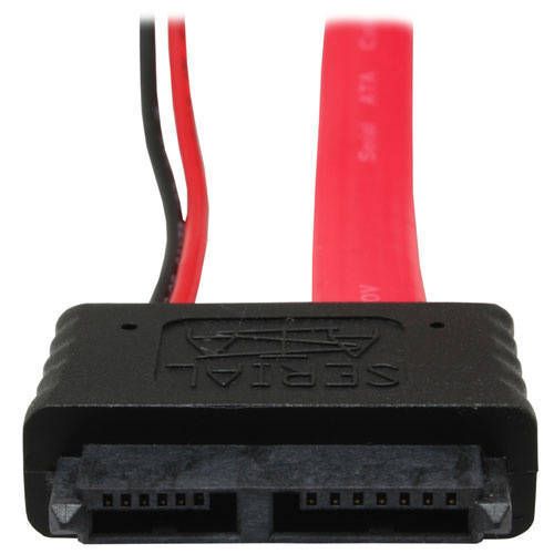 Adaptador interno SATA Slim (Power+datos) a Molex 5.25&quot; y SATA estándar Inline