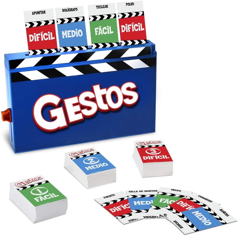 Hasbro Gaming-Gestos Juego de Mesa +8