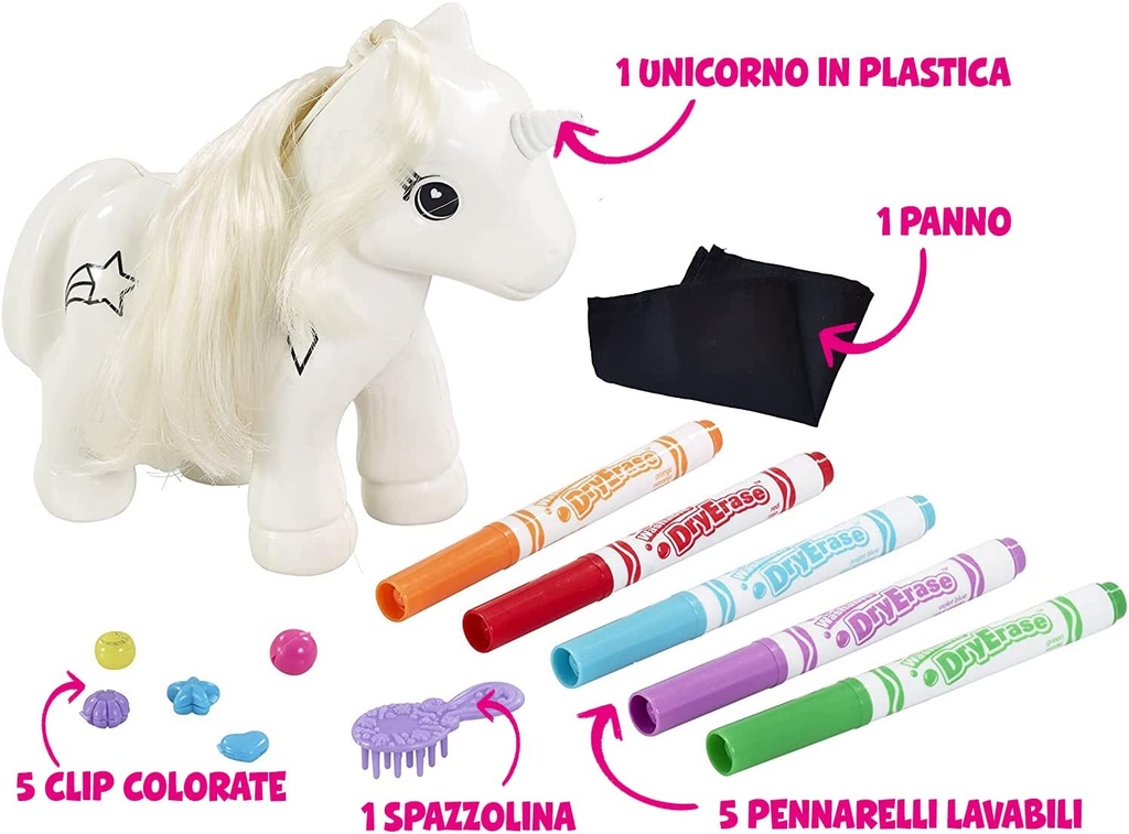 Unicornio Colorea y Diseña Crayola +4