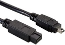 Cable firewire 9P/4P 1.8m Roline