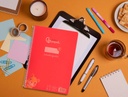 Cuaderno espiral 4X4 pautaguia A4 90g 80h T/P Liderpapel