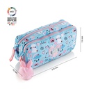 Estuche Portatodo Triple Reciclado  King Of The Jungle Miquelrius (copia)