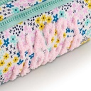 Estuche portatodo Triple Organizador Reciclado Happy Flower Miquelrius